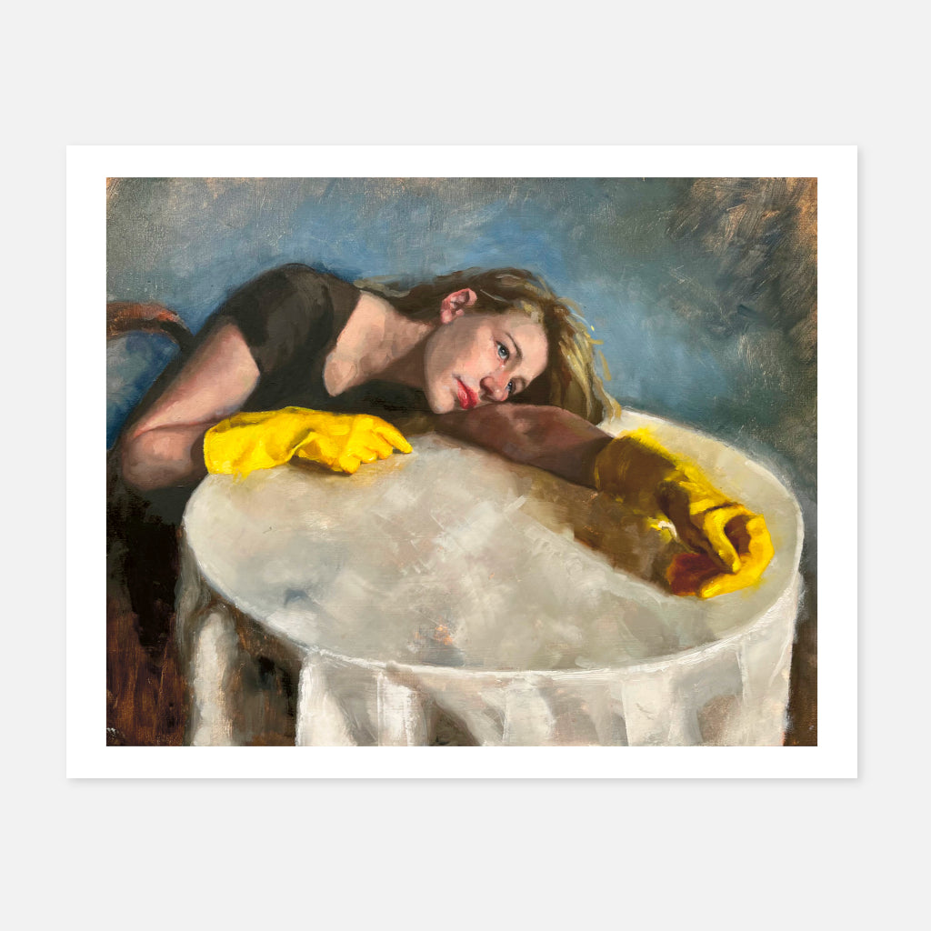 Portrait of a Woman in Yellow