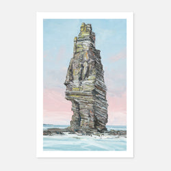 Kaye Maahs - An Branán Mór Sea Stack, Cliffs of Moher - Fierce Nice