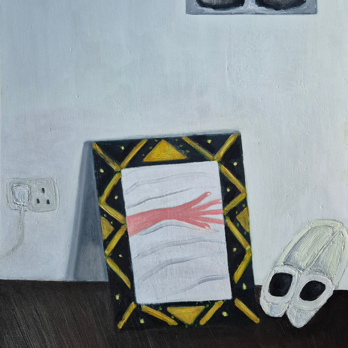 Self-Portrait in Mirror II