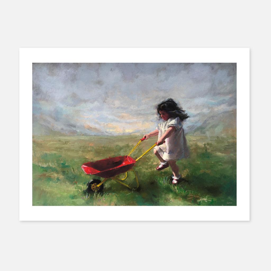 Julianne Guinee - Girl With Red Wheelbarrow - Fierce Nice