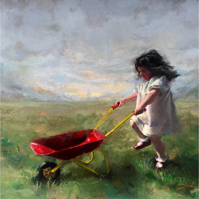 Julianne Guinee - Girl With Red Wheelbarrow - Fierce Nice