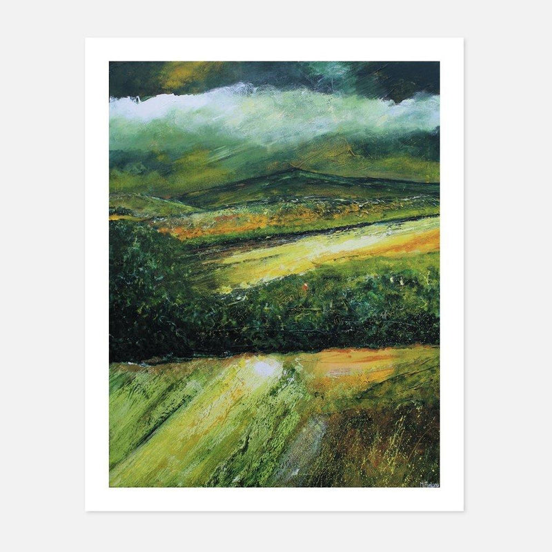 Martina Furlong - The Hill on a Cloudy Day II - Fierce Nice